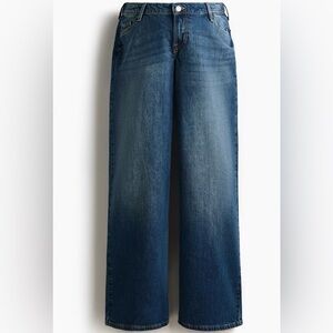 H&M Mama Wide Low Waist Maternity Jeans